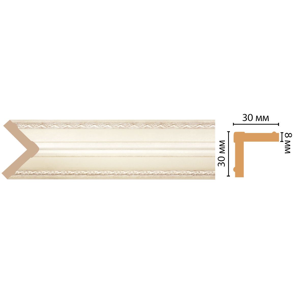 Угол Decomaster (Декомастер) 30х30х2400 мм 116-937 ДМ