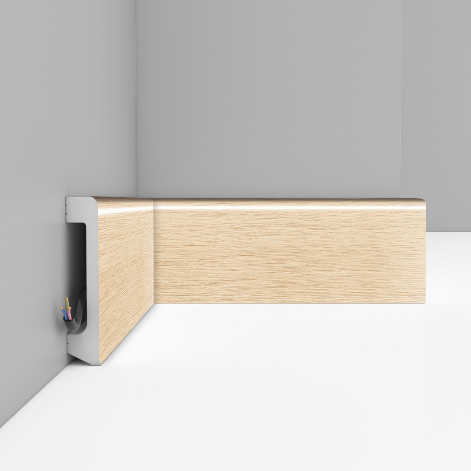 Плинтус Decomaster (Декомастер) 80х17х2400 мм D235-71/20 ДМ