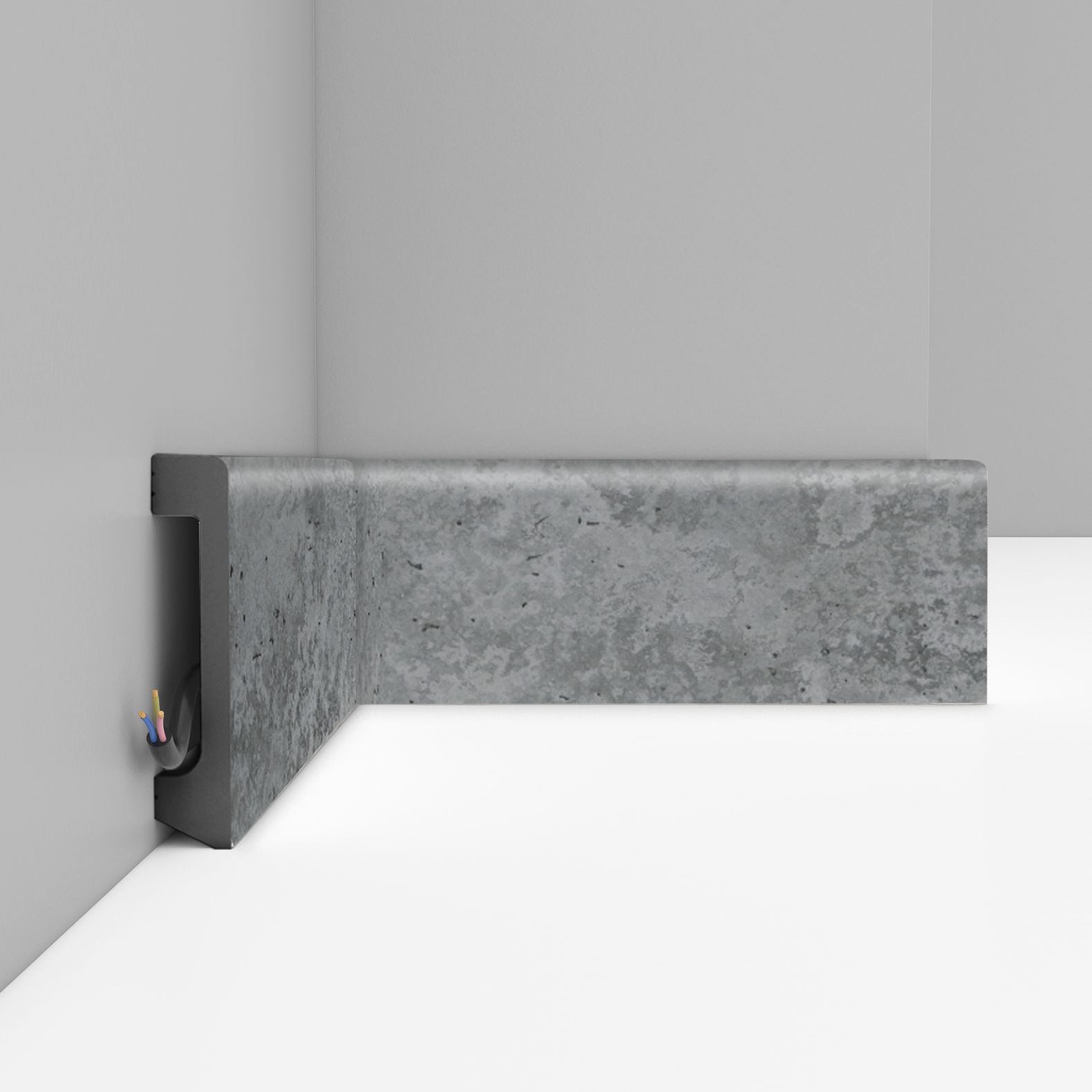 Плинтус Decomaster (Декомастер) 80х17х2400 мм D235-1629ДМ