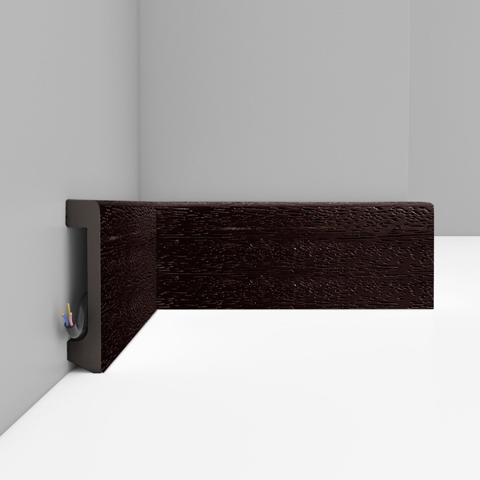 Плинтус Decomaster (Декомастер) 80х17х2400 мм D235-433ДМ