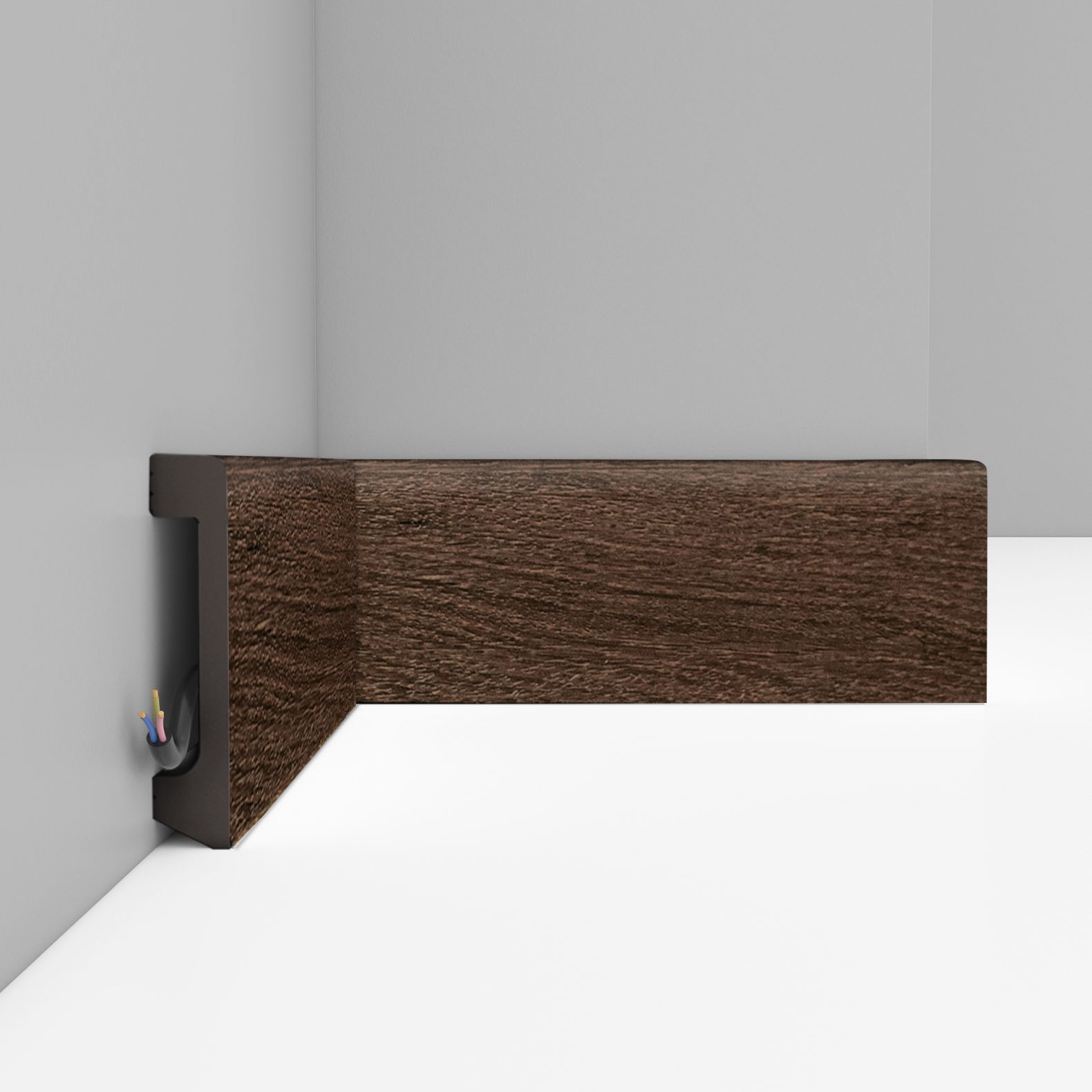 Плинтус Decomaster (Декомастер) 80х17х2400 мм D235-81 ДМ