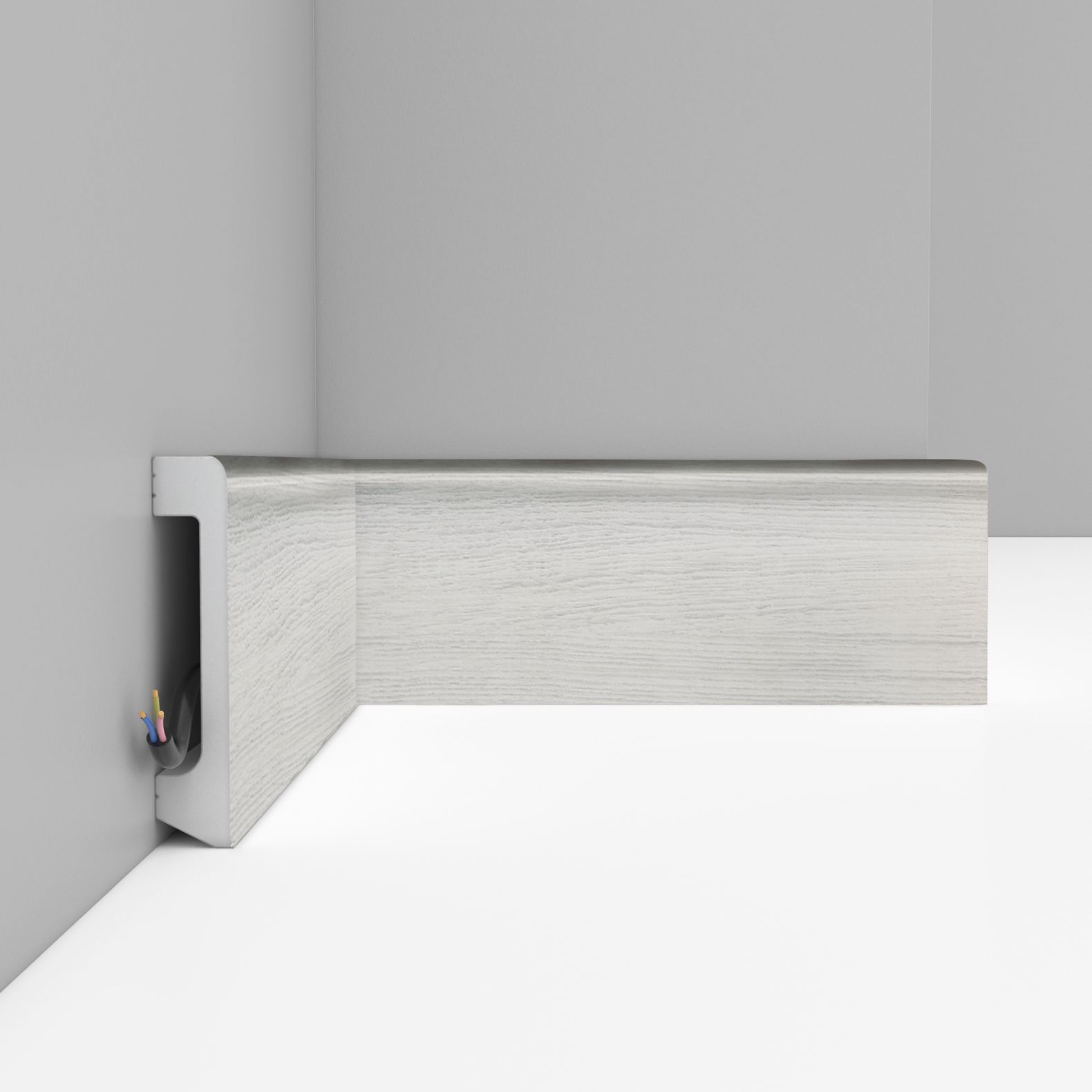 Плинтус Decomaster (Декомастер) 80х17х2400 мм D235-84 ДМ