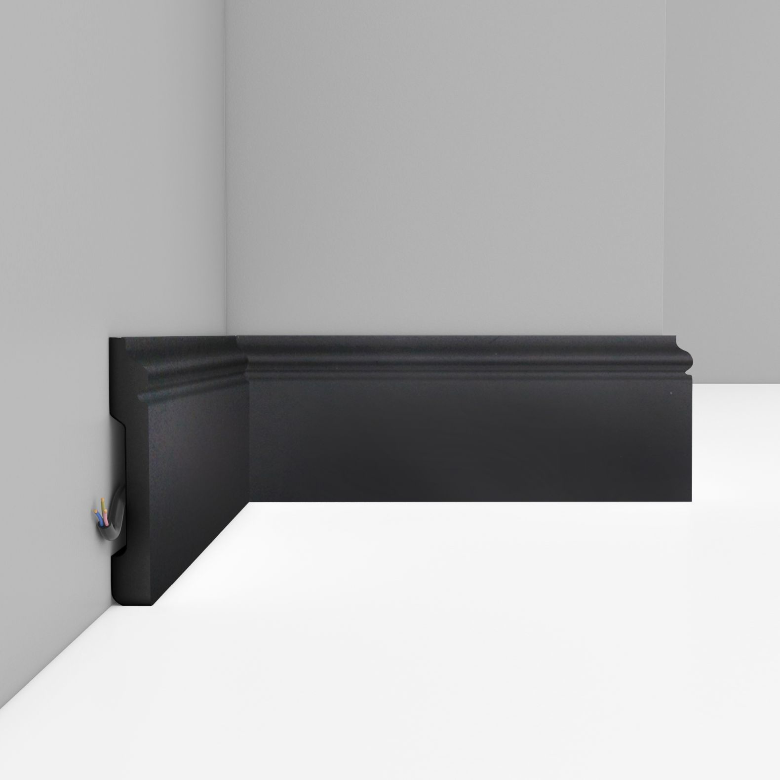 Плинтус напольный Decomaster (Декомастер) 79х13х2400 мм D005-112G ДМ