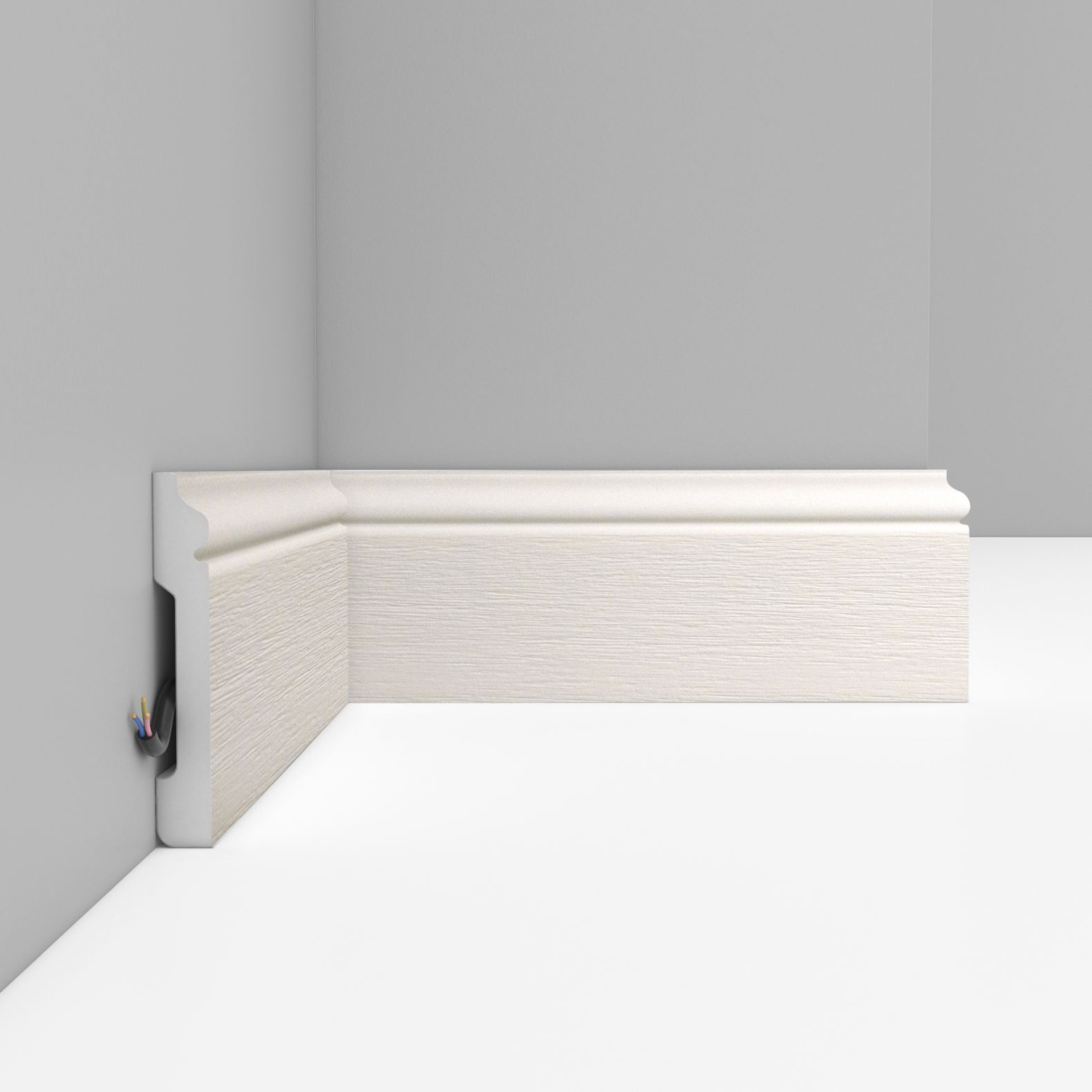 Плинтус напольный Decomaster (Декомастер) 79х13х2400 мм D005-16 ДМ