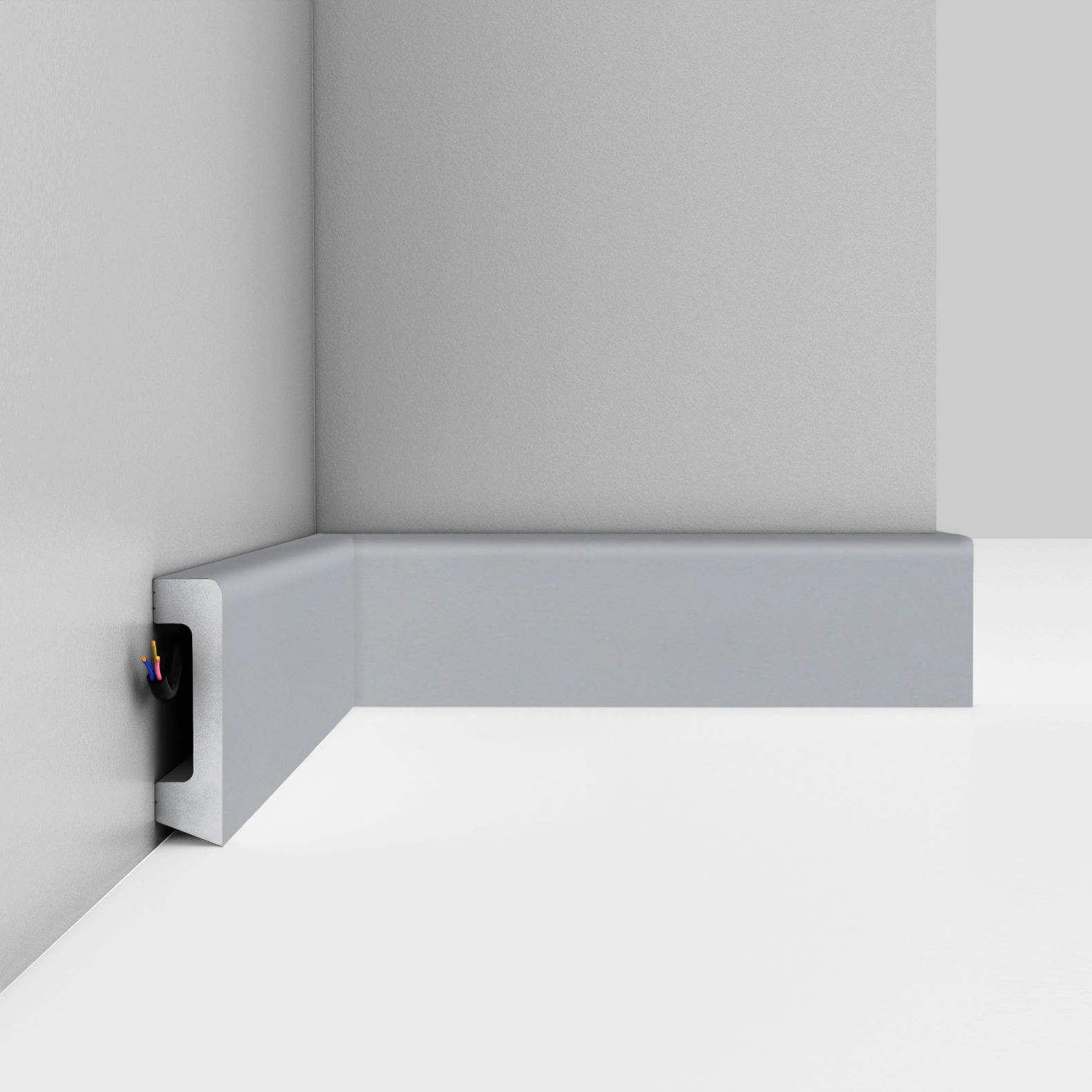 Плинтус напольный Decomaster (Декомастер) 58х16х2400 мм D234-118ДМ