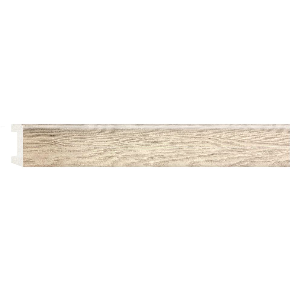 Плинтус напольный Decomaster (Декомастер) 58х16х2400 мм D234-82ДМ