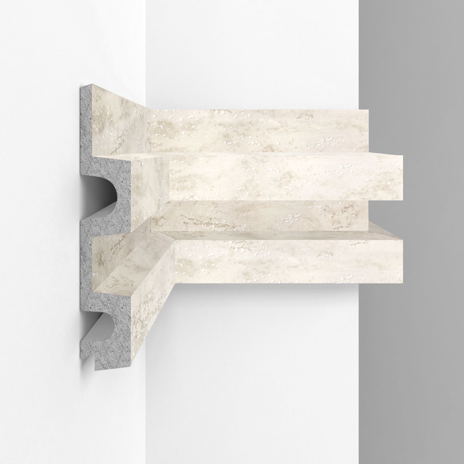 Декоративная панель Decomaster (Декомастер) 122х21х2900 мм D302-1633 ДМ