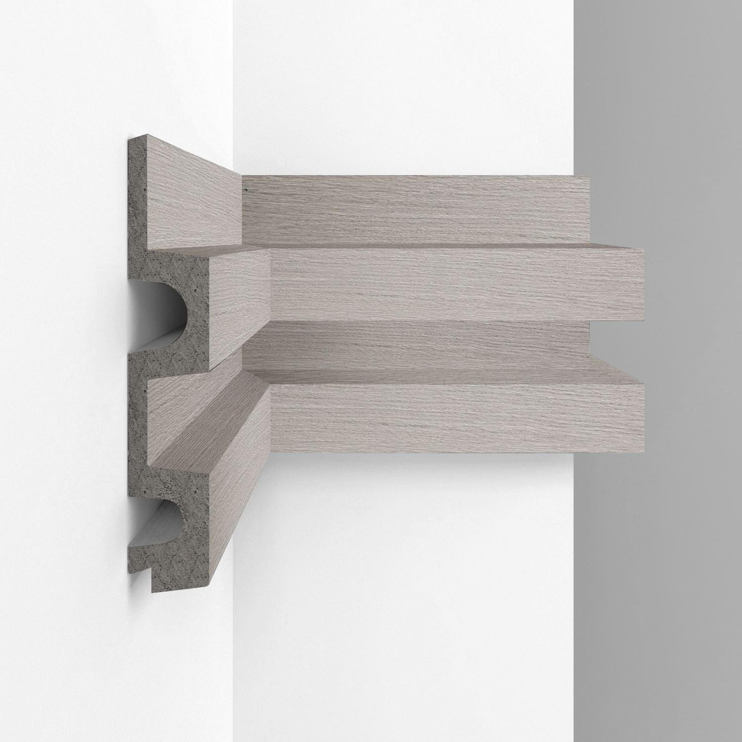 Декоративная панель Decomaster (Декомастер) 122х21х2900 мм D302-77 ДМ