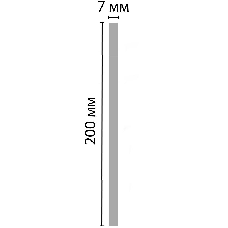 Декоративная панель Decomaster (Декомастер) 200х7х2900 мм D320-1619 ДМ