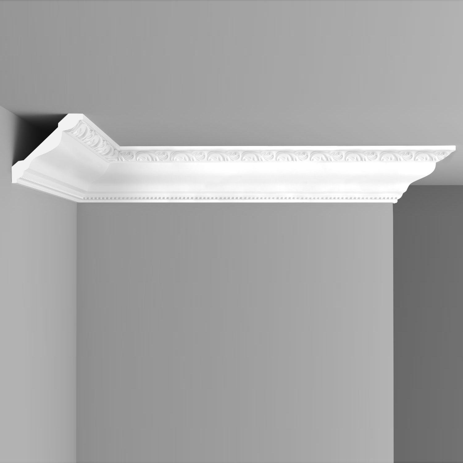 Плинтус Decomaster (Декомастер) 77х77х2000 мм D154B/12 ДМ