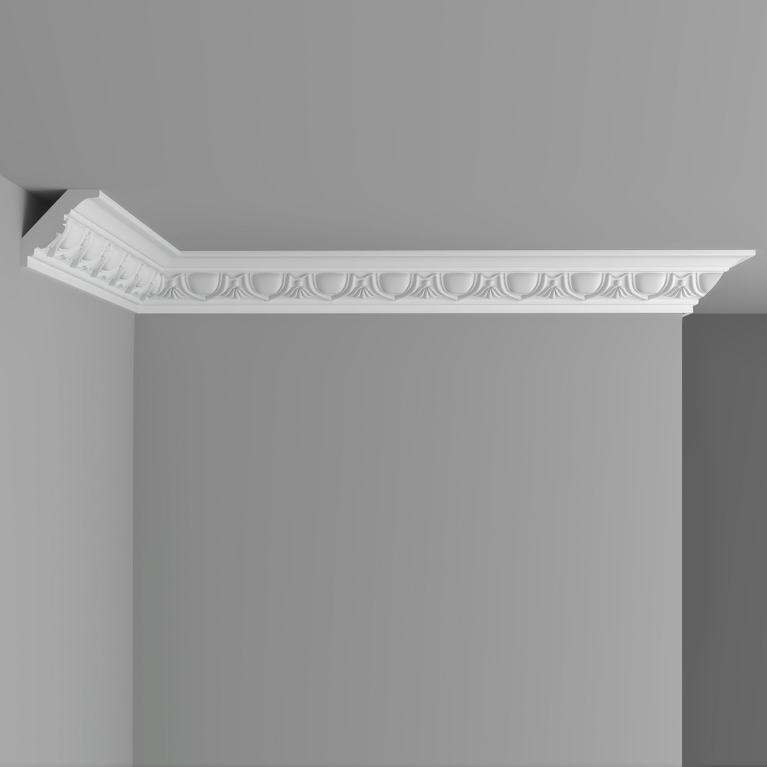 Плинтус Decomaster (Декомастер) 50х50х2000 мм D155A/24 ДМ