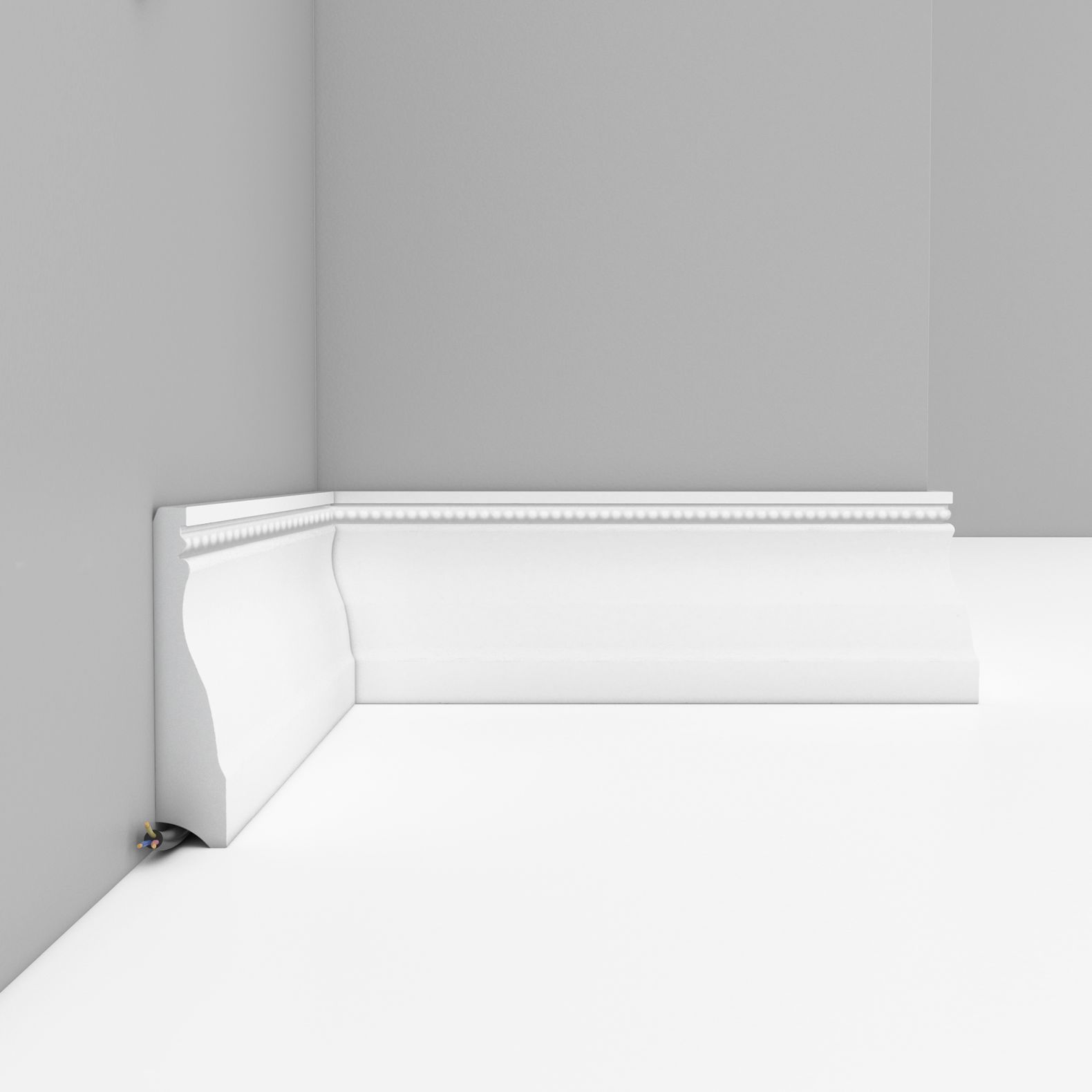 Плинтус Decomaster (Декомастер) 70х16х2000 мм D193A/20 ДМ