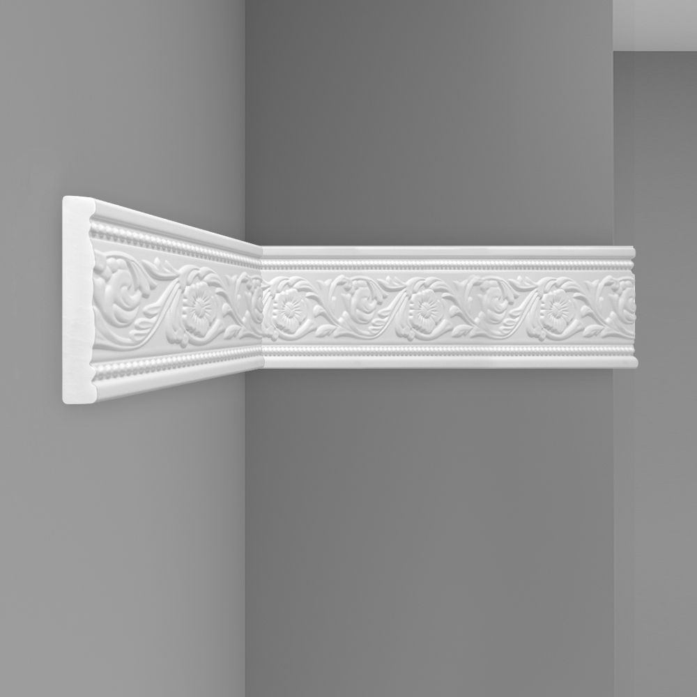 Молдинг c рисунком Decomaster (Декомастер) 80х12х2000 мм D150AДМ