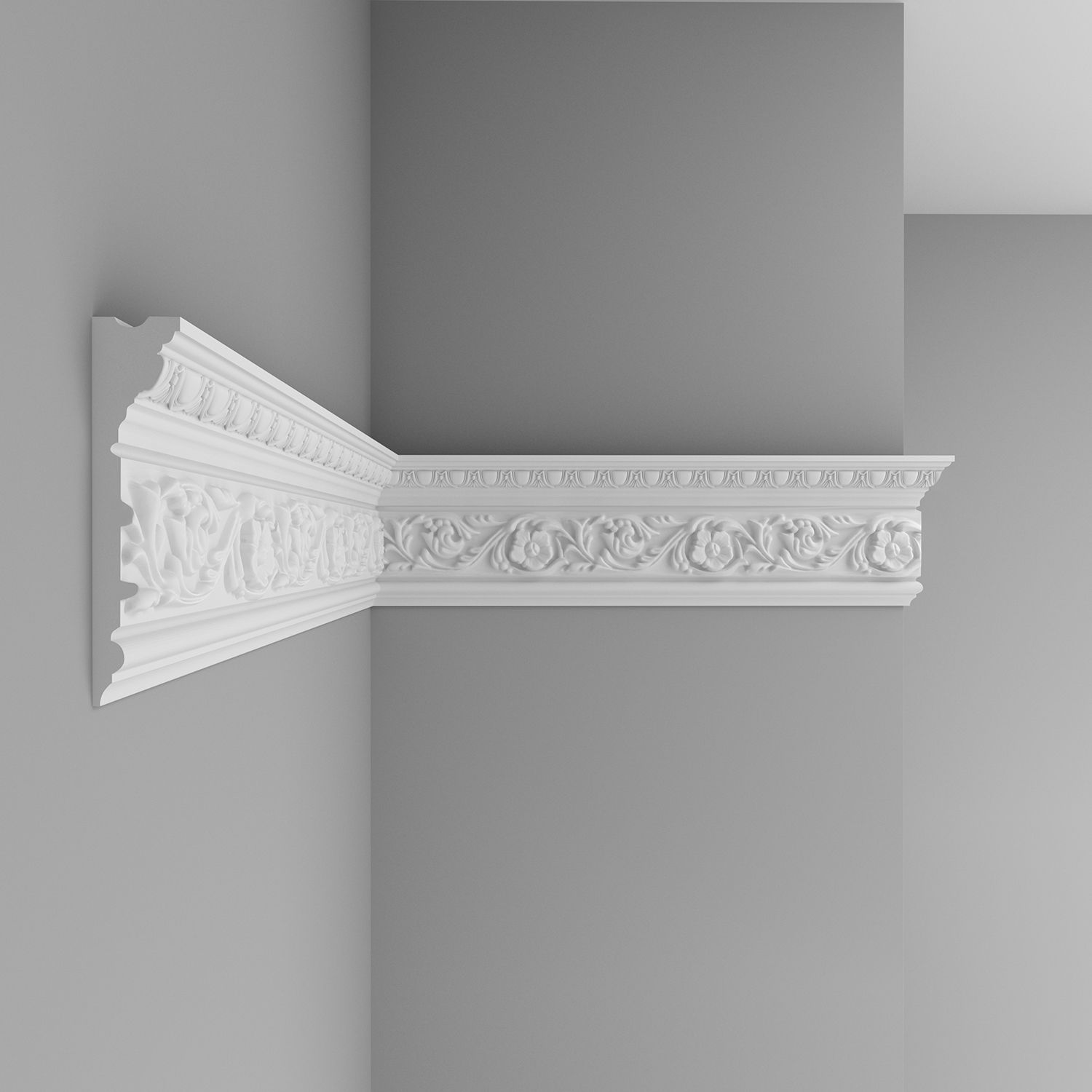 Молдинг c рисунком Decomaster (Декомастер) 150х38х2000 мм D214AДМ