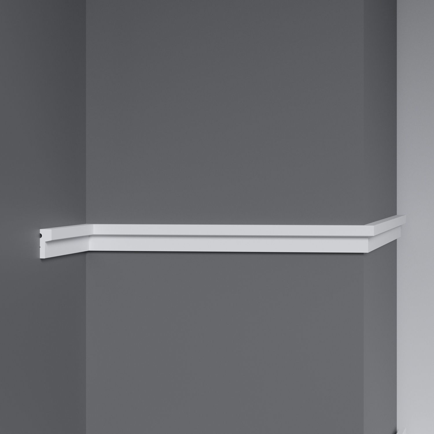 Молдинг Decomaster (Декомастер) 29х12х2900 мм D317-1 ДМ