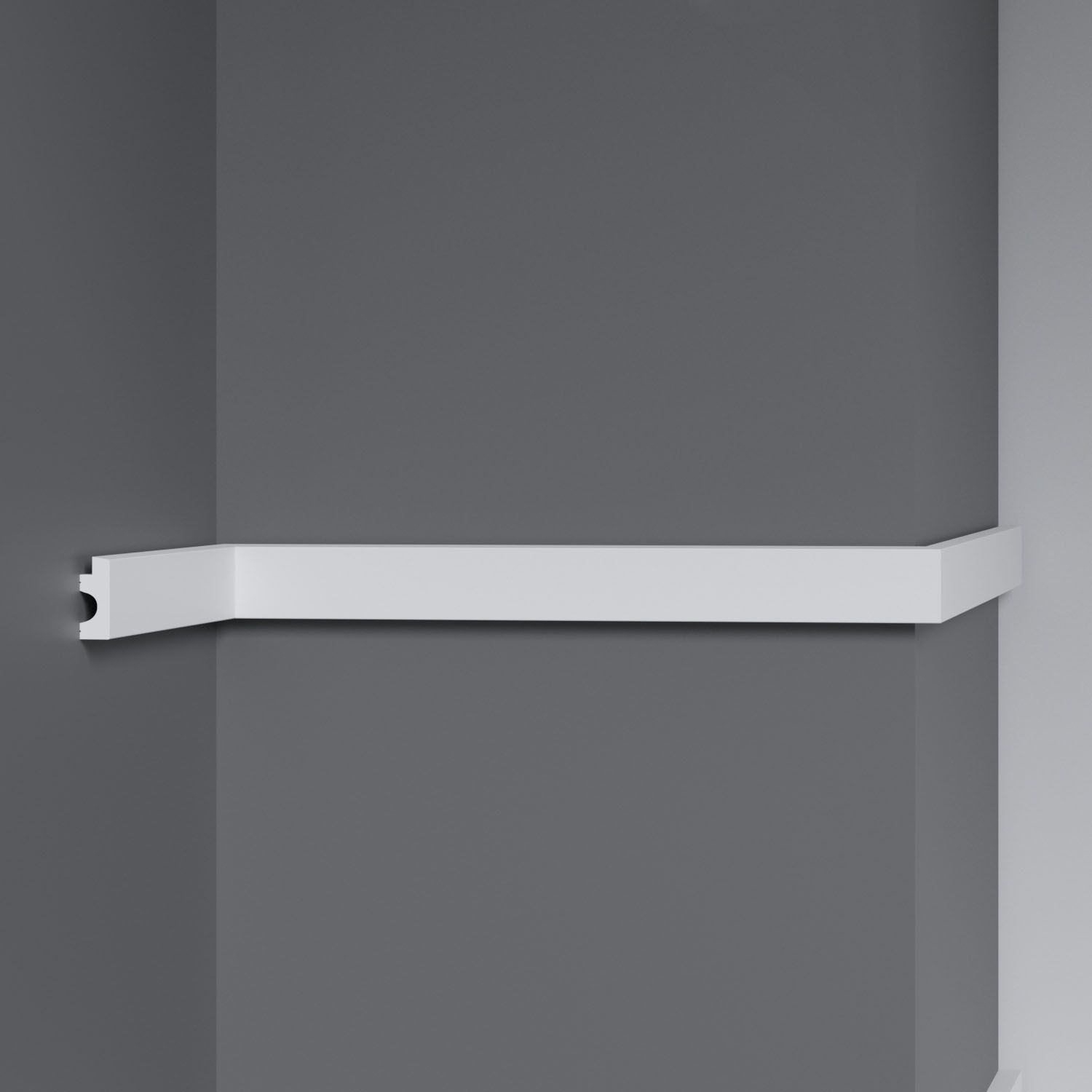 Молдинг Decomaster (Декомастер) 31х12х2900 мм D318-2 ДМ