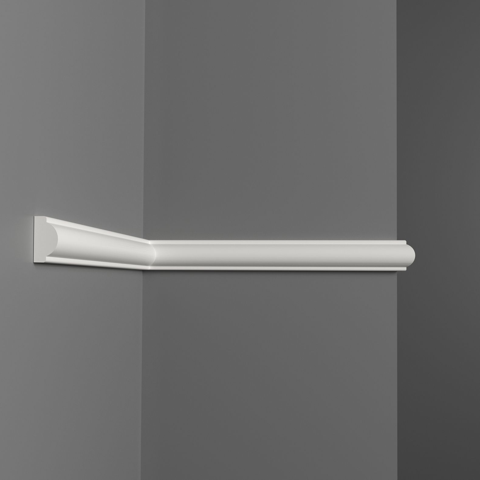 Молдинг гладкий Decomaster (Декомастер) 15х8х2000 мм D130ДМ