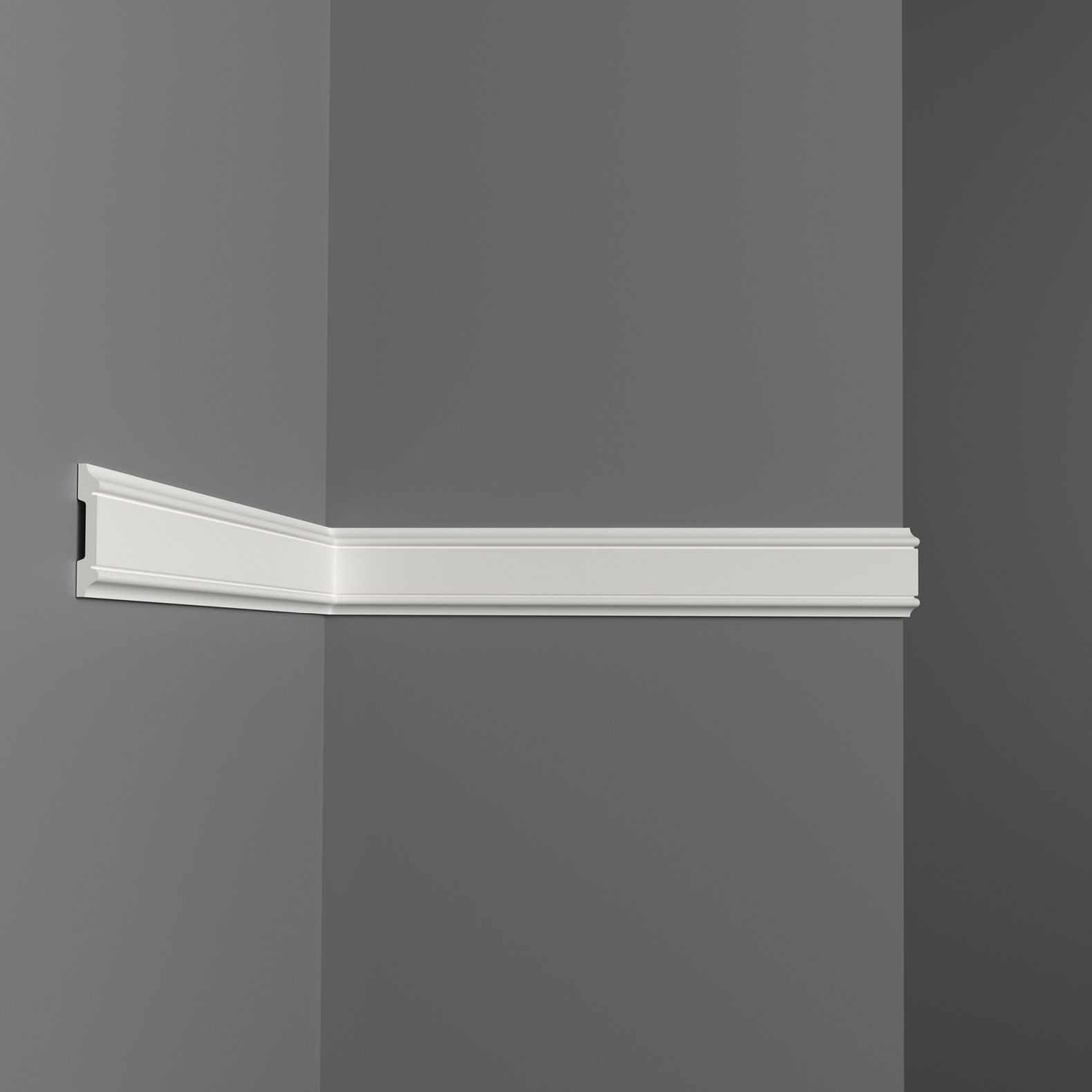 Молдинг гладкий Decomaster (Декомастер) 48х8х2000 мм D144ДМ