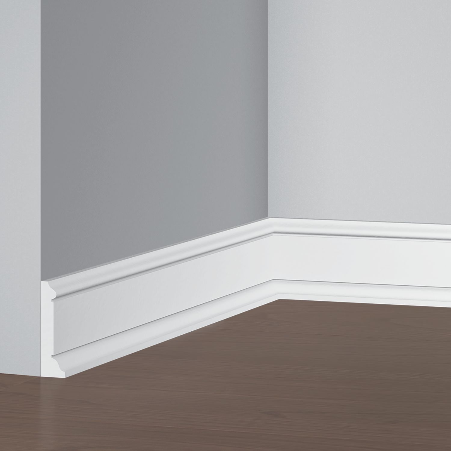 Молдинг гладкий Decomaster (Декомастер) 60х17х2000 мм D228ДМ