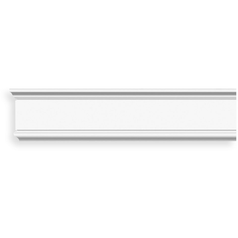 Молдинг гладкий Decomaster (Декомастер) 60х17х2000 мм D228ДМ