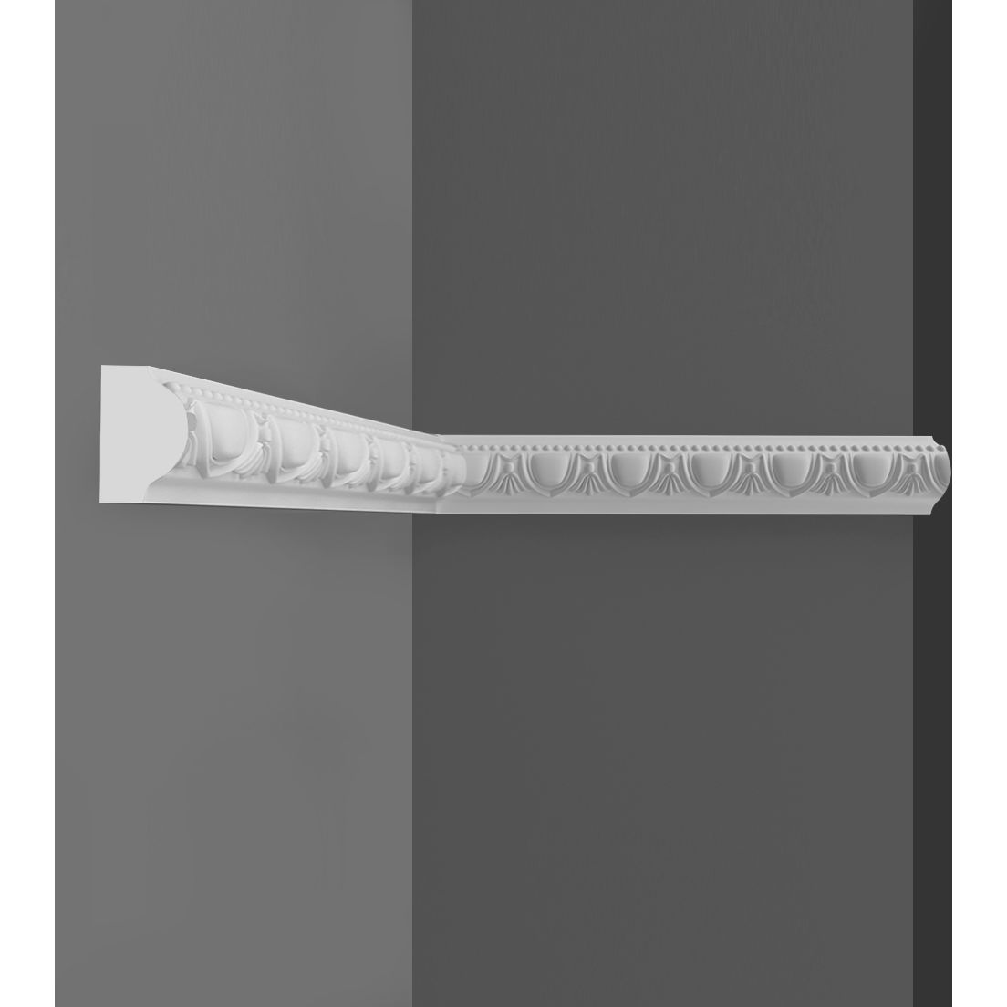 Молдинг с рисунком Decomaster (Декомастер) 27х15х2400 мм D128 ДМ