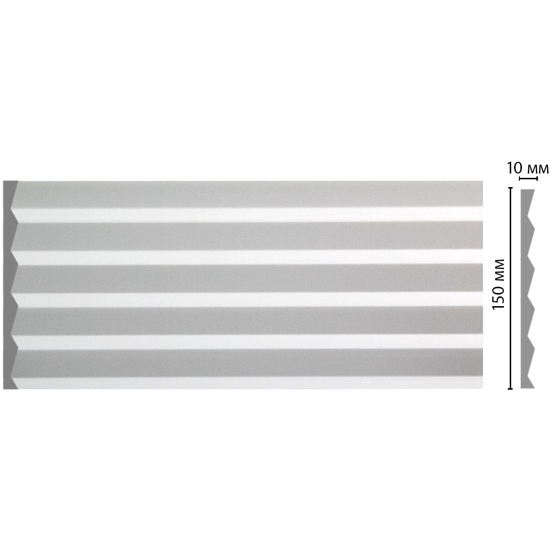 Панель Decomaster (Декомастер) 10х150х2000 мм D301 ДМ