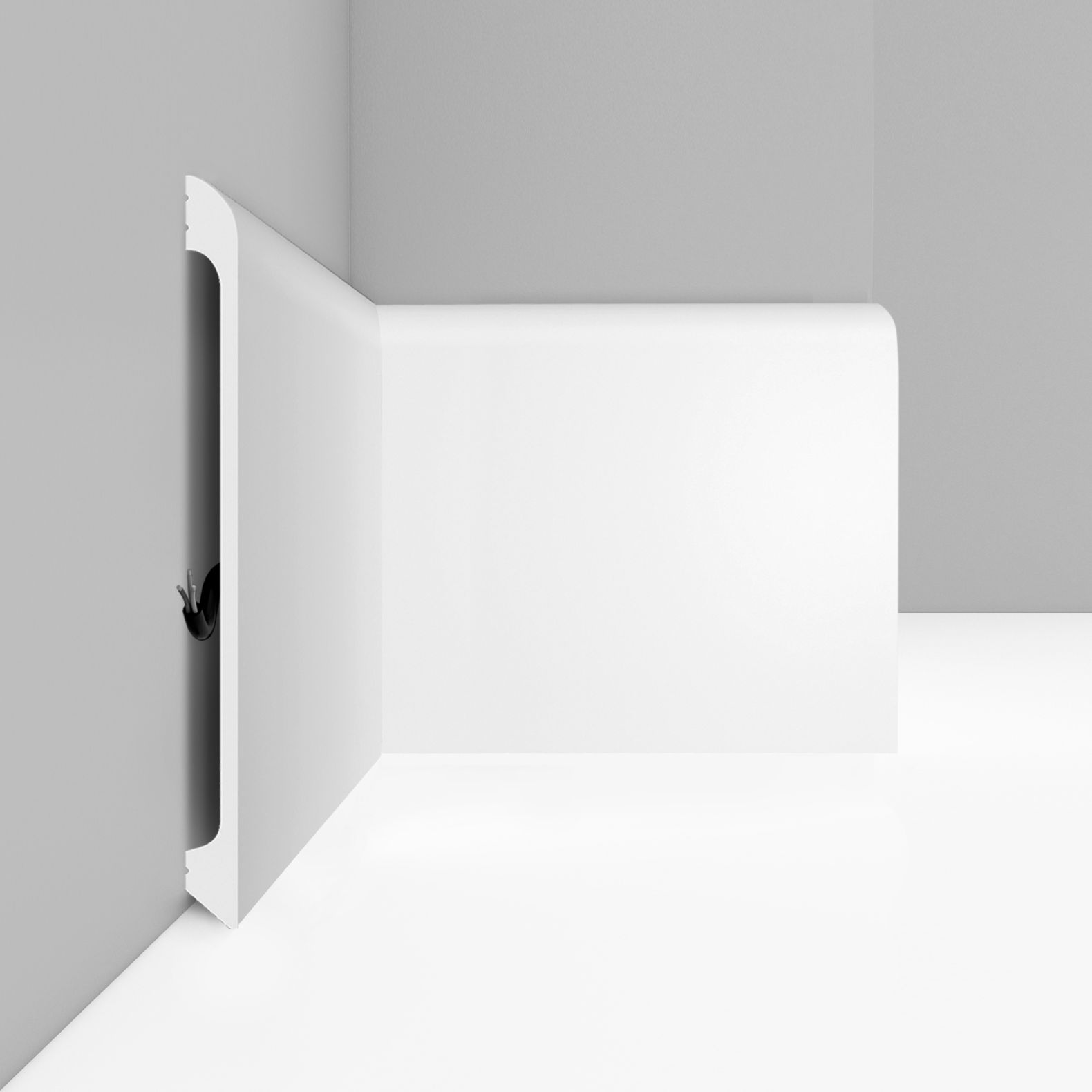 Плинтус напольный Decomaster (Декомастер) 200х15х2000 мм D247 ДМ