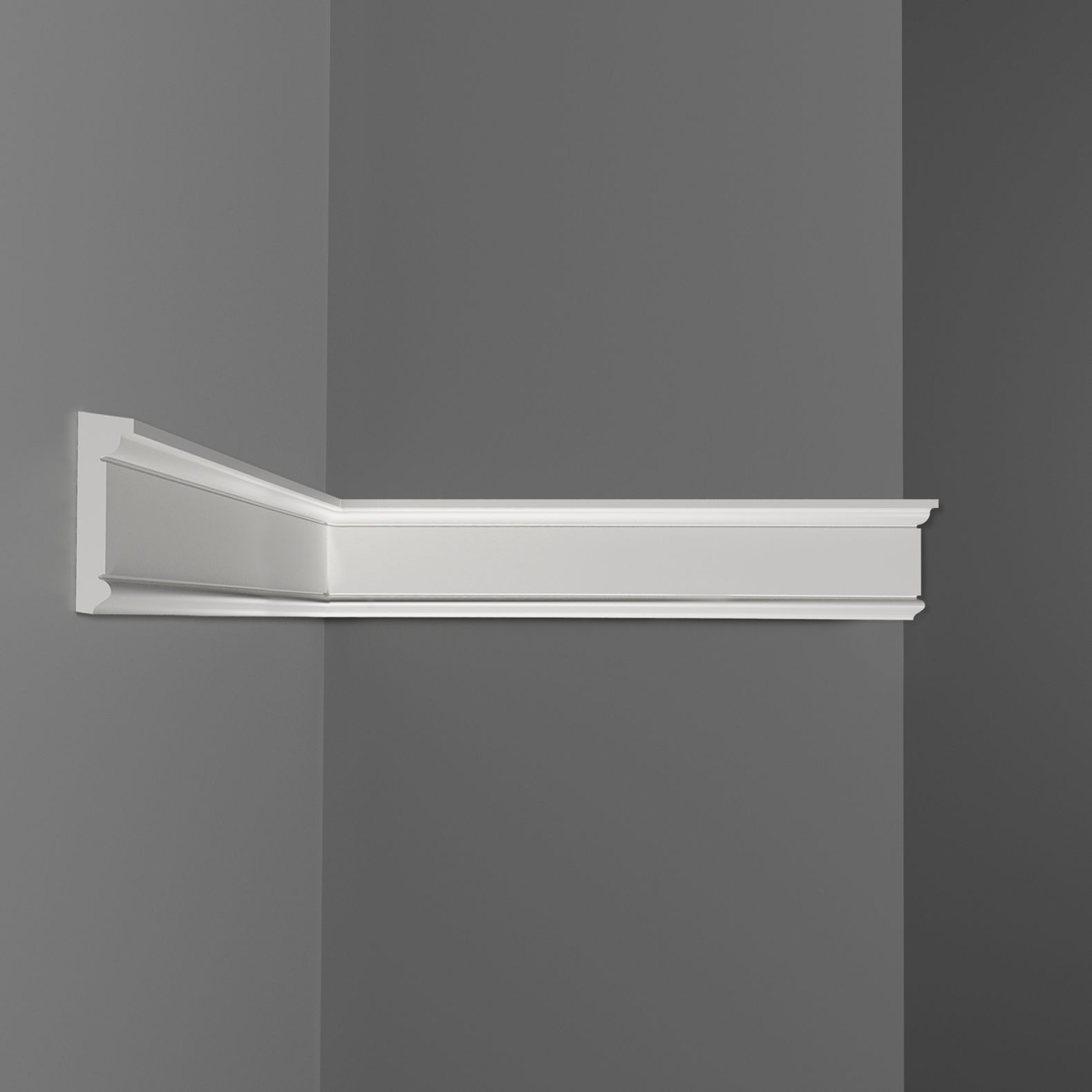 Молдинг гладкий Decomaster (Декомастер) 60х17х2000 мм D228-115 ДМ