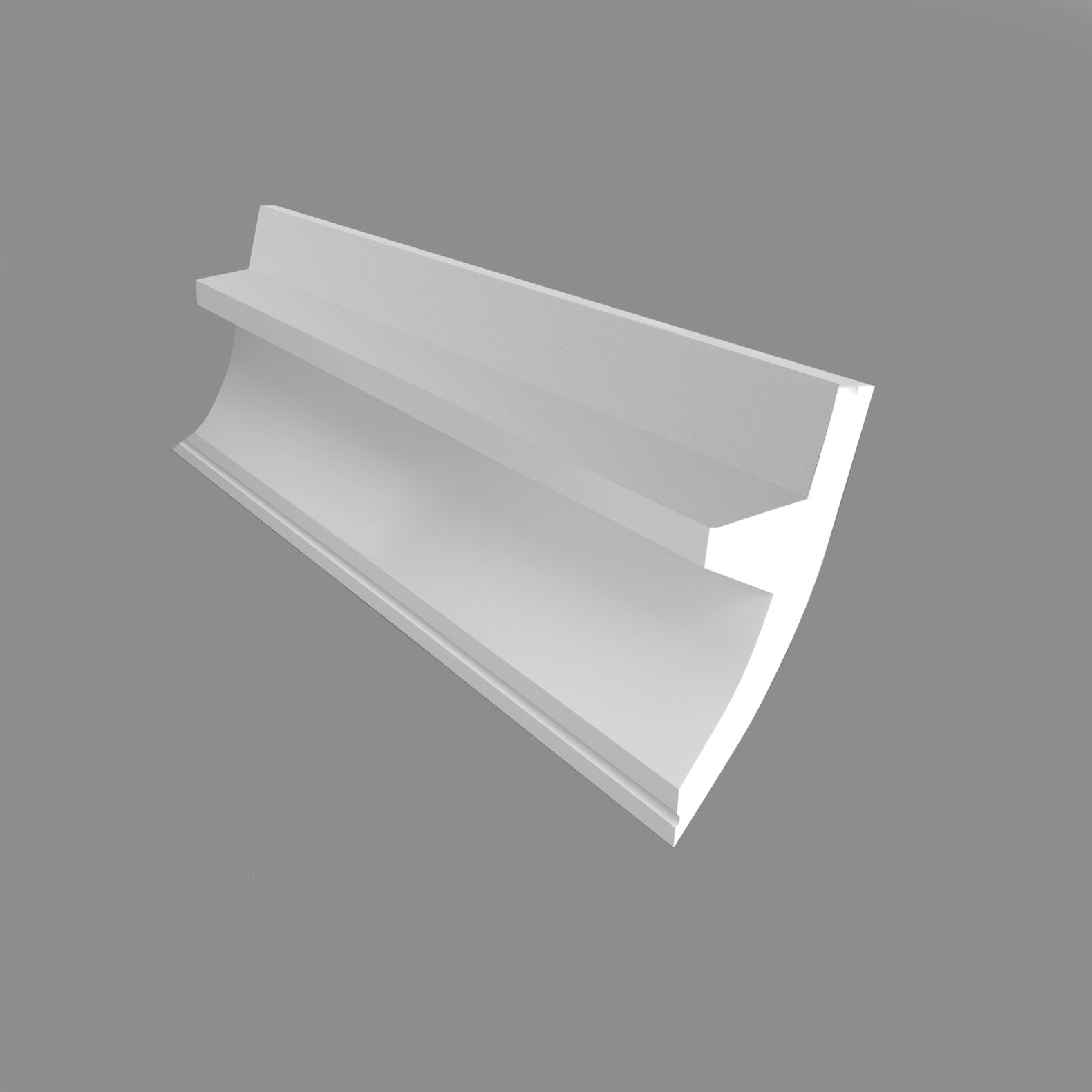 Плинтус потолочный под подсветку Decomaster (Декомастер) 73х36х2000 мм D502-115 ДМ