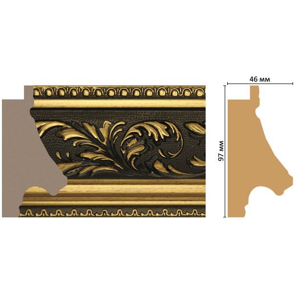 Багет Decomaster (Декомастер) 97х46х2850 мм FM22-1