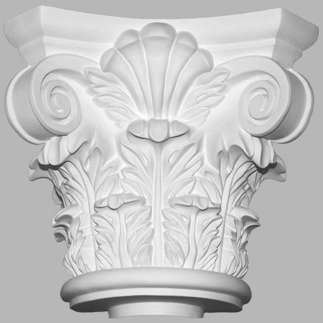 Капитель Decomaster (Декомастер) 360х300х360 мм 90018-1