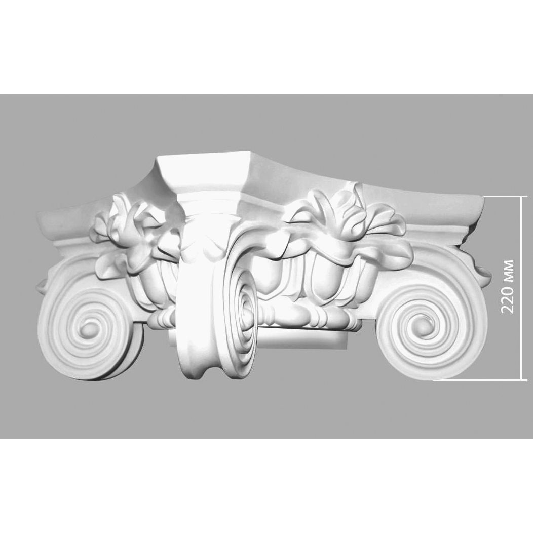 Капитель Decomaster (Декомастер) 450х220х450 мм 90024-2