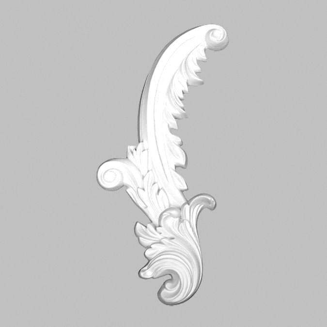 Декоративный элемент Decomaster (Декомастер) 166х405х32 мм 66166L