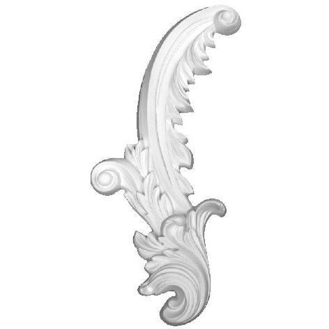 Декоративный элемент Decomaster (Декомастер) 166х405х32 мм 66166L