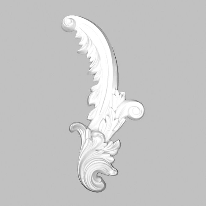 Декоративный элемент Decomaster (Декомастер) 166х405х32 мм 66166R