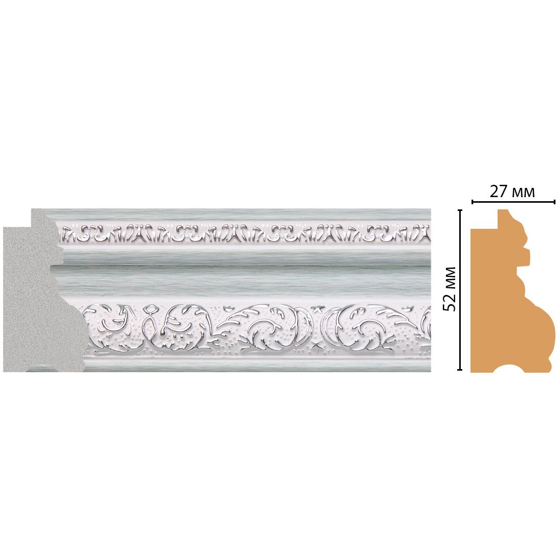 Багет Decomaster (Декомастер) 52х27х2850 мм FM30-2