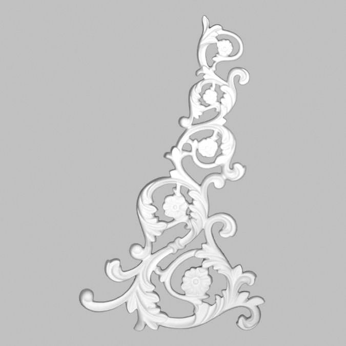 Орнамент Decomaster (Декомастер) 485х280х16 мм 66183L