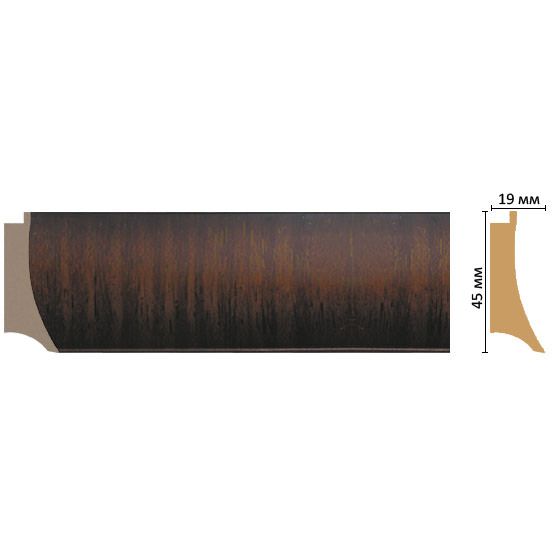 Багет Decomaster (Декомастер) 45х19х2850 мм FM5-1