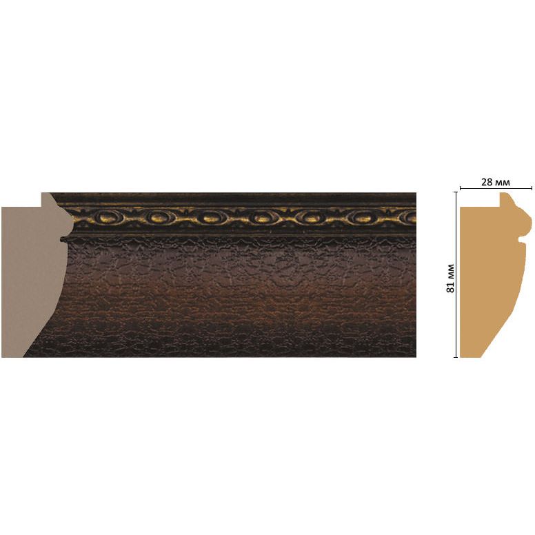 Багет Decomaster (Декомастер) 81х28х2850 мм FM8-1
