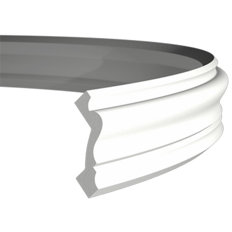 Карниз гибкий Evroplast (Европласт) 2000х55х64 мм, Пенополиуретан, 1.50.100