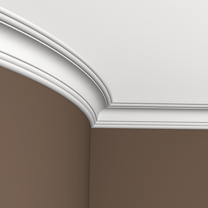 Карниз гибкий Evroplast (Европласт) 2000х76х69 мм, Пенополиуретан, 1.50.102