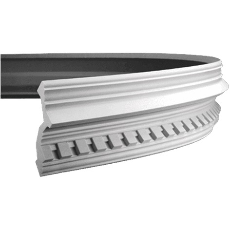 Карниз гибкий Evroplast (Европласт) 2000х118х112 мм, Пенополиуретан, 1.50.111