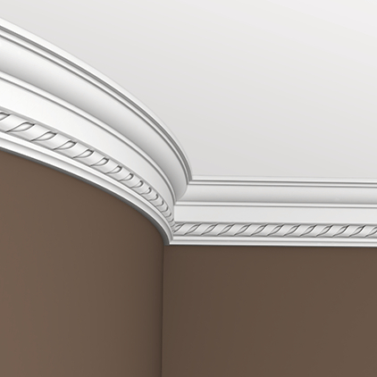 Карниз гибкий Evroplast (Европласт) 2000х56х113 мм, Пенополиуретан, 1.50.119