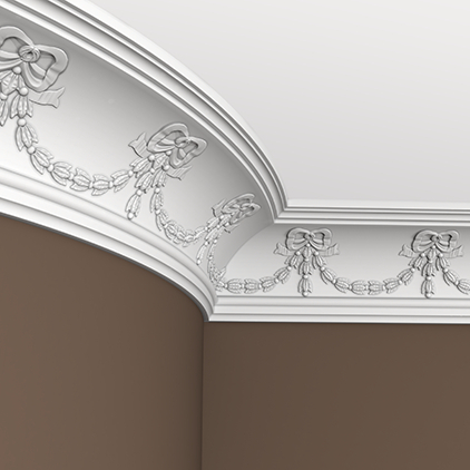 Карниз гибкий Evroplast (Европласт) 2000х112х142 мм, Пенополиуретан, 1.50.120