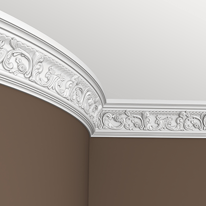 Карниз гибкий Evroplast (Европласт) 2000х55х115 мм, Пенополиуретан, 1.50.124