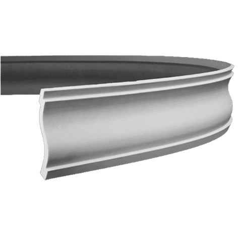 Карниз гибкий Evroplast (Европласт) 2000х136х63 мм, Пенополиуретан, 1.50.131