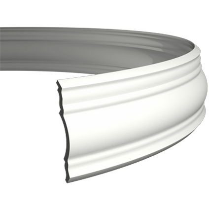 Карниз гибкий Evroplast (Европласт) 2000х120х117 мм, Пенополиуретан, 1.50.148