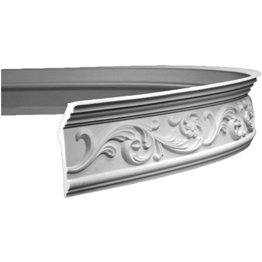 Карниз гибкий Evroplast (Европласт) 2000х65х151 мм, Пенополиуретан, 1.50.163