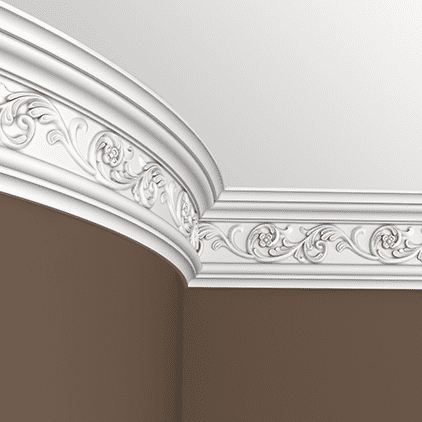 Карниз гибкий Evroplast (Европласт) 2000х65х151 мм, Пенополиуретан, 1.50.163