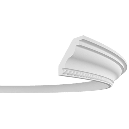 Карниз гибкий Evroplast (Европласт) 2000х50х50 мм, Пенополиуретан, 1.50.194